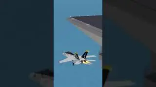 Carrier Takeoff #ptfs #roblox #carrier #plane