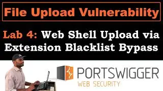 File Upload 4 | Web Shell Upload via Extension Blacklist Bypass 