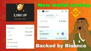 UXUY Airdrop Backed by Binance || Biggest telegram Airdrop Wallet Airdrop #freeairdrop