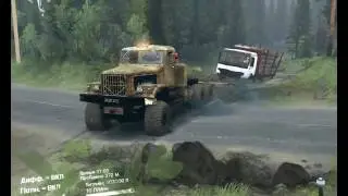 Мод Mercedes Actros 8x8 SPIN Tires 2014 прохождение част 288