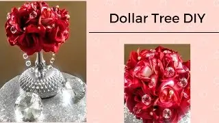 DIY Dollar Tree  Luxurious Centerpiece| Weddings| Holidays| B-Day| Home Decor