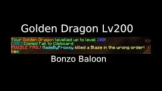 Golden Dragon Lv200 Trickshot | Hypixel Skyblock