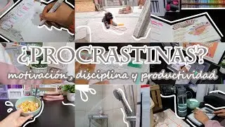 ¿PROCRASTINAS?😫cómo dejar de hacerlo y ser más organizado | motivación, disciplina y productividad📚