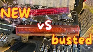 LED Third Brake Light & Gas Struts