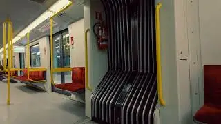 Poland, Warsaw, Metro ride from Ulrychów to Bemowo