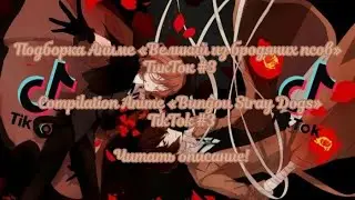 Подборка Аниме «ВИБП» ТикТок #3/Compilation Anime «BSD» TikTok #3 Читать описание!
