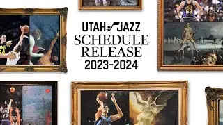 2023/24 Utah Jazz Schedule Release 🖼️👨‍🎨 | UTAH JAZZ