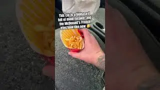 Biohazard car full of mold but fresh McDonald French fries