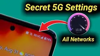 SECRET ANDROID APN SETTINGS To CONVERT 4G To 5G for All Network