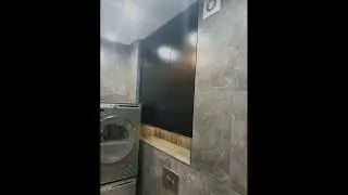 Шкаф над инсталляцией