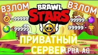 Как взломать BRAWL STARS на бесконечные деньги,открыты все персонажи