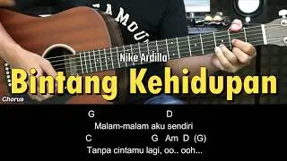 Bintang Kehidupan - Nike Ardilla | Tutorial Chord Gitar Mudah Untuk Pemula dan Lirik