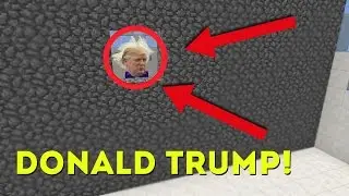 DONALD TRUMP IN MINECRAFT 1VS1?! | Minecraft 1vs1-Mauerbau-Challenge mit Max/Icegame