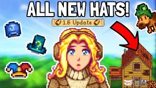 How To Get All 25 New Hats in Stardew Valley 1.6!