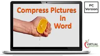 How to  Compress Pictures in Word   PC Version