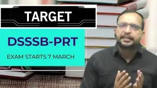DSSSB PRT 2022, DSSSB PRT Exam Date, DSSSB PRT Free Classes, DSSSB PRT Gift By Ankit Sir