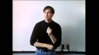 Steve Jobs on Bicycle