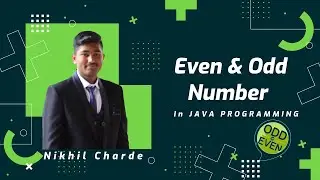 Java Even Number Odd Number Example Program ( User Input )