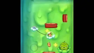 Cut the Rope 12-7 Walkthrough Spooky Box