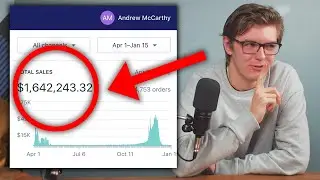 $1.8 Million In 365 Days From Shopify Dropshipping Burrito Blankets | Andrew McCarthy Interview