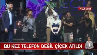 Ece Seçkin’e Ürgüp’te gül yağmuru