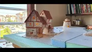 Maket Taş Ev Yapımı