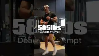 585lbs deadlift for 2 🙏 