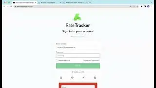 Rate Tracker Demo.