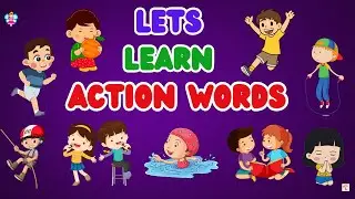Actions Words for Kids | Learn Action Verb for Kids | Action Verb | Kids Vocabulary #kidslearning