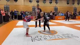 Tiago Carazzai Thayer Double Gold at Grappling Industries