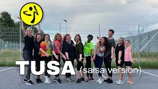 TUSA (salsa version) 🎶 ZUMBA®️ - Boris Silva & Susan Prieto