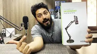 Unboxing New Mobile Desktop Stand For |Gaming | Calls |