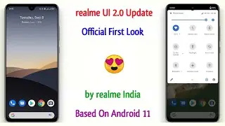 Realme UI 2.0 Official First Look | Realme UI 2.0 First Look | Realme UI 2.0 Update ~ Rocko RJ 😈🔥