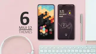 6 Elegant MIUI 12 Themes | Simple and Clean MIUI 12 Themes With Less Customization !