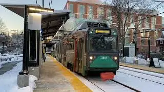 Opening Day of the New Brookline Hills MBTA Station - Omriqui on the T