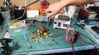CARAVAN PSU 13.8V 12A troubleshoot and fix