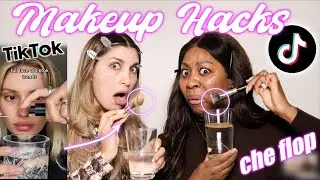 PROVIAMO MAKEUP HAKCS DI TIK TOK PAZZI 😱😂| w/ 
