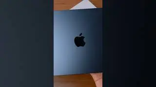 Unboxing MacBook Air M2 Midnight 