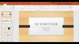 DC Sürücüler | DC Drive | Motor Sürücü Sistemleri