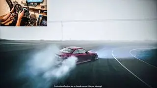 0% Visibility Drifting Nissan S14 | Assetto Corsa | Steering Wheel Gameplay