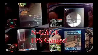 Let's Play  All N-GAGE FPS Games! - Ashen vs Ghost Recon Jungle Storm vs Red faction vs Call Of Duty