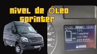 Mercedes benz SPRINTER 315, 417,517 CURIOSIDADES ESCONDIDAS (OLEO BAIXO VERIFICANDO NIVEL)