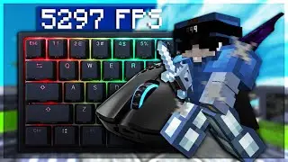 Keyboard + mouse sounds ASMR | Hypixel bedwars