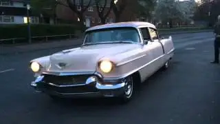 Pedro's 1956 Cadillac 4 door Sedan Fleetwood 6.75 litre Bentley V8 Maiden Voyage!