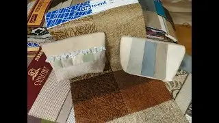 Удачная прогулка.Ткани много не бывает. 