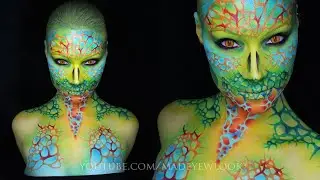 Reptile | Lizard Makeup Tutorial