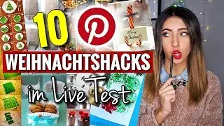10 seltsame PINTEREST Weihnachtshacks & DIYs im Live Test