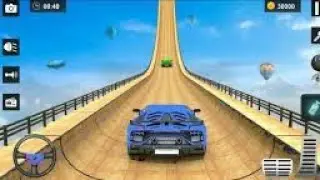 Ramp car stunt 3d video game -- impossible stunt 3d car game