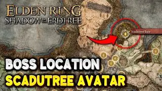 Elden Ring SCADUTREE AVATAR Boss Location (How to reach Scadutree Base) | Shadow of the Erdtree DLC