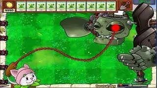1 Cattail vs Gargantuar - Plants vs Zombies Minigames Zombotany 2